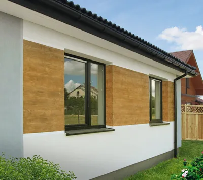 Фасад дачного дома: как сделать красиво и недорого | Покраска дома снаружи,  Сайдинг для дома, Дом снаружи