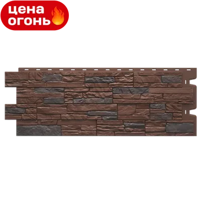 Фасадная панель Grand Line стандарт клинкерный кирпич Песочный 0,38 кв.м,  цена в Красноярске от компании Листаль