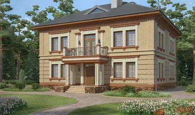 Секреты отделки фасада дома в классическом стиле - Bergge
