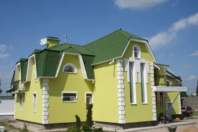 Декоративная покраска фасада в Минске