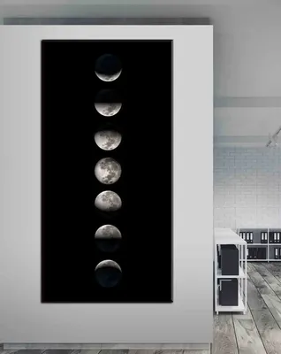 Фазы луны фигурки декоративные из фанеры для творчества - купить с  доставкой по выгодным ценам в интернет-магазине OZON (961026886)