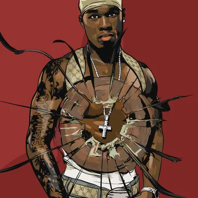 Обои 50CENT от RUSSGFX на DeviantArt