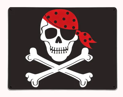 Скоро Праздник: Как сделать Пиратский Флаг | Disfras de pirata, Piratas  infantiles, Decoracion de piratas