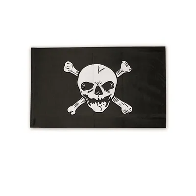 Пиратский Флаг — стоковая векторная графика и другие изображения на тему  Пират - Пират, Флаг, Череп с костями - iStock