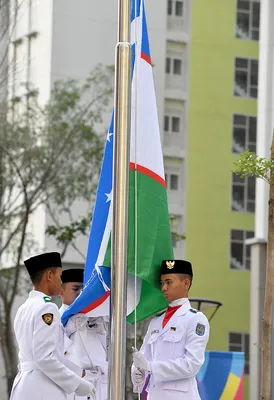 Флаг Узбекистана купить в Екатеринбурге