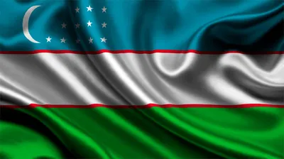 Флаг Узбекистана 135х90 см - купить в Москве, цены на Мегамаркет
