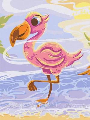 Flamingo 🦩 painting | Игры и другие занятия для детей, Для детей