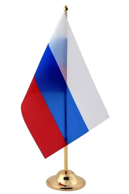 FLAG ROSSII Маленький флажок на палочке флаг России