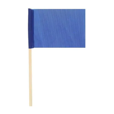 Флажок длина 25 см, 10x15, цвет синий (2 шт) - РусЭкспресс