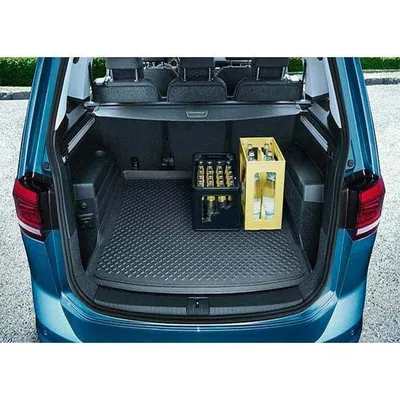 Высокое качество! Специальные коврики для багажника автомобиля Volkswagen  Touran на 6, 7 мест 2022-2015, прочные коврики для багажника, подкладка для  груза, бесплатная доставка | AliExpress