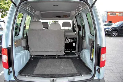 Чехлы на сидения Volkswagen Caddy 7 мест с 2010 г, EMC-Elegant Авточехлы  купить - интернет-магазин Best-Avto