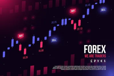 Forex price action candles for red and green, Forex Trading charts in  Signals vector illustration. Buy and sell indicators for forex trade on the  candlestick chart graphic design. 20271700 Vector Art at