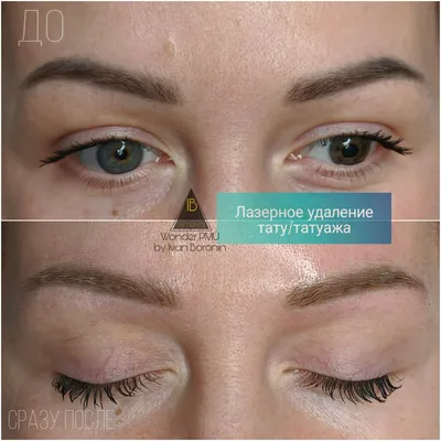 Популярные формы бровей для татуажа