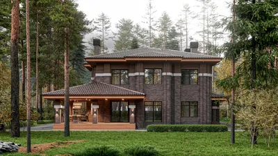 Проекты домов на две семьи – лучшие цены на готовые проекты в Украине и  Киеве | DOM4M