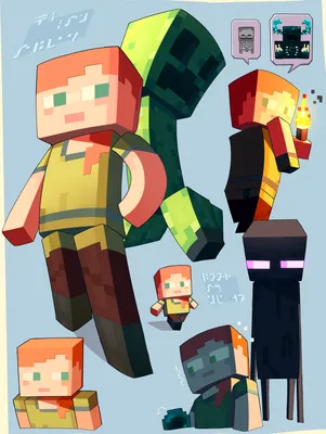 Minecraft Steve and Alex\" Sticker for Sale by g0th-gh0st | Redbubble