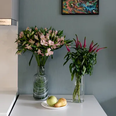 Букет цветов в вазе дома реальные (99 фото) » НА ДАЧЕ ФОТО