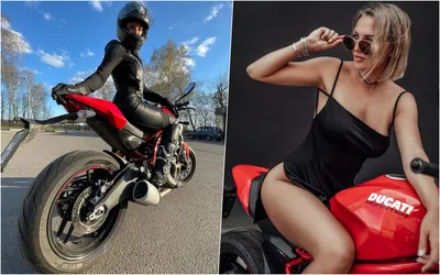 Закрыли сезон красиво! 20 потрясающих девушек на мотоциклах