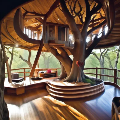 Идеи на тему «Дом на дереве | Tree house» (27) | дома на деревьях, уютные  дома, дерево
