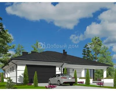 Проект бюджетного дома с гаражом | План дома, Проекты небольших домов,  Планы небольших домов