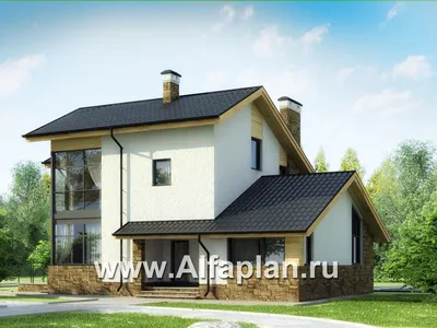 Проект кирпичного дома 75-24 :: Интернет-магазин Plans.ru :: Готовые  проекты домов