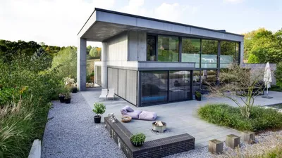 Проекты домов с плоской крышей: под ключ, цены, фото