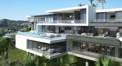 Проекты двух современных дома в Лос-Анджелесе | Современный особняк, Дизайн  дома, Современные дома