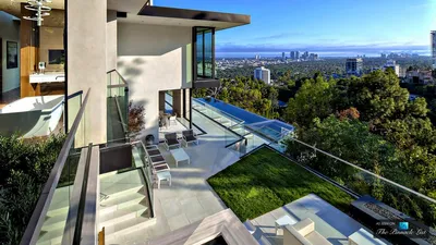 Дом на крутом склоне в Лос-Анджелесе