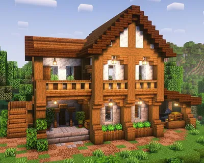 Дом • | Minecraft | Пикабу