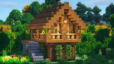 5 лучших проектов по строительству небольших домов в Minecraft в 2023 году  | Все для Minecraft | MCBase.ru | Дзен