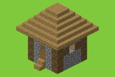 Мод «Мгновенный дом» для Minecraft Bedrock Edition
