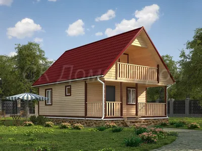 Дома из клееного бруса двухэтажные (2 этажа), строительство под ключ в  Московской области, цены, проекты