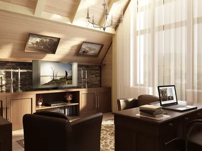 Дизайн кабинета в квартире: 150+ лучших фото-идей