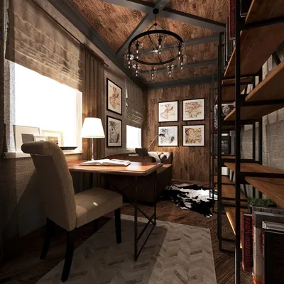 Дизайн интерьера домашнего кабинета | Блог Ангстрем