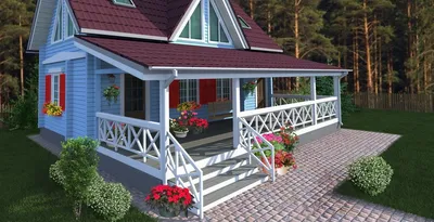 Как сделать деревянное крыльцо для частного дома своими руками:  строительство дома в Финляндии. - YouTube
