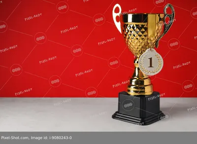 Кубок за первое место на тёмном …» — создано в Шедевруме