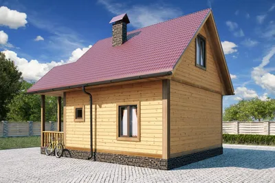 Проекты маленьких домов до 100 кв. м. от Сервус