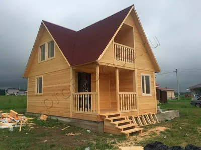 Деревянный дом из бруса 100х150 мм – практичное решение для сезонной  эксплуатации