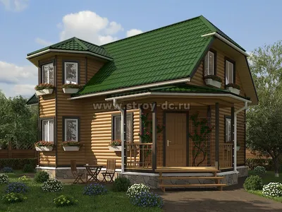 Проекты домов 1,5 этажа (с мансардой) - на заказ. Воронеж