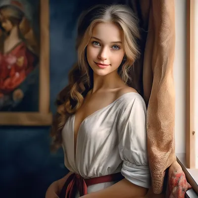 Красивая русская девушка в коттедже в деревне Стоковое Фото - изображение  насчитывающей головка, девушка: 161181856