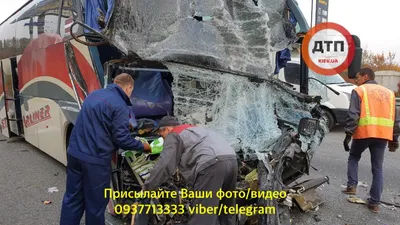 На Киевщине автобус «Дизель шоу» столкнулся с грузовиком: погибла актриса  Марина Поплавская