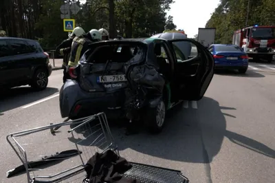 Новости Киева - Маршрутка попала сразу в две жесткие аварии: фото и видео -  Апостроф