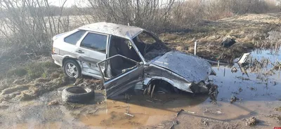 Пьяный водитель разбил Audi и вызвал подмогу, но бдительный гражданин не  позволил ему скрыться с места ДТП - Delfi RU