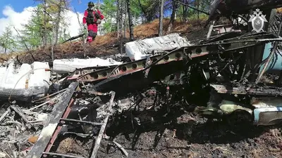 ГБР обнародовало фото с места падения учебного самолета на Харьковщине -  новости Украины — Украина