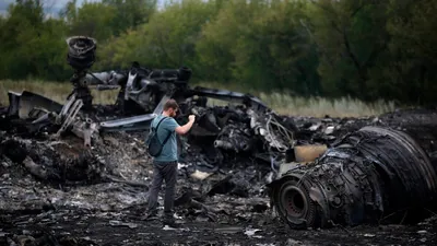 Под Рязанью загорелся в воздухе и упал военный Ил-76 - Газета.Ru
