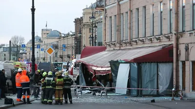 В Петербурге произошел взрыв в кафе — РБК