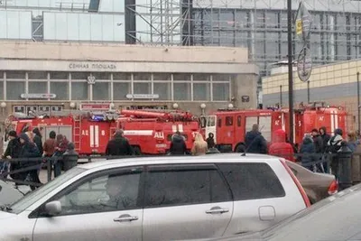 Появились кадры с места взрыва в кафе в центре Санкт-Петербурга