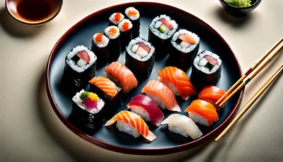 Что подают к суши ᐈ С чем подают суши и роллы к столу: какой соус и напитки