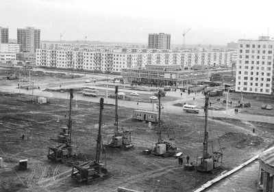 Автозаводский район Тольятти на старых фотографиях. Часть 1.