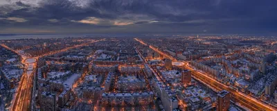 Панорама на Автозаводский район #Тольятти с | Наш Тольятти