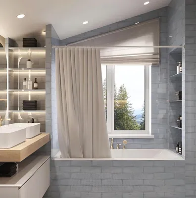 Ванная комната в частном доме — 17+ фото идей дизайна интерьера